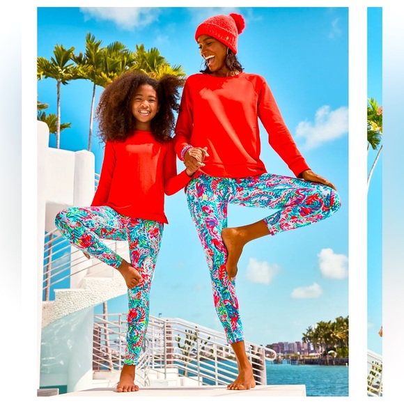 Lilly Pulitzer Legging Luxeletic High Rise Midi - Picture 2 of 5